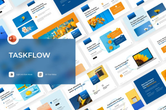 Project Flow PowerPoint Template